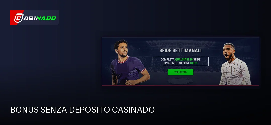 Casinado promotional banner